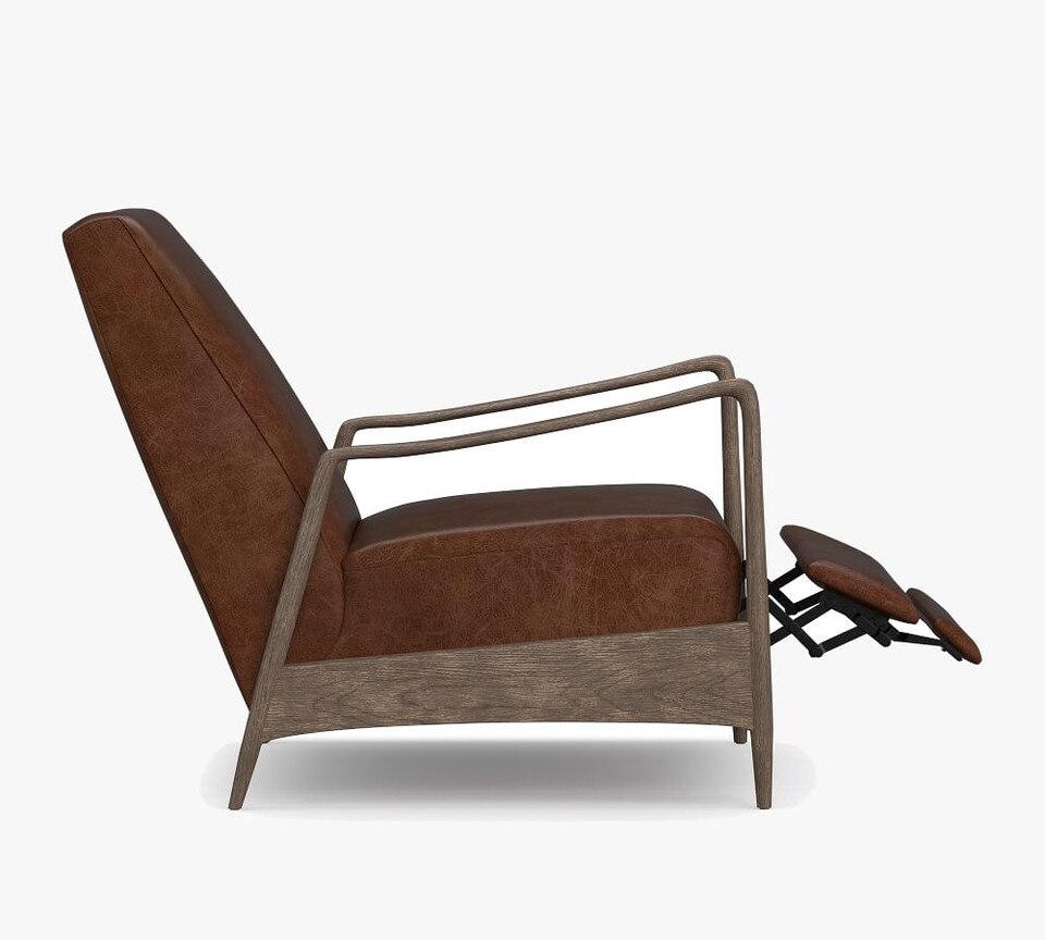 Fairview Leather Recliner Pottery Barn Australia